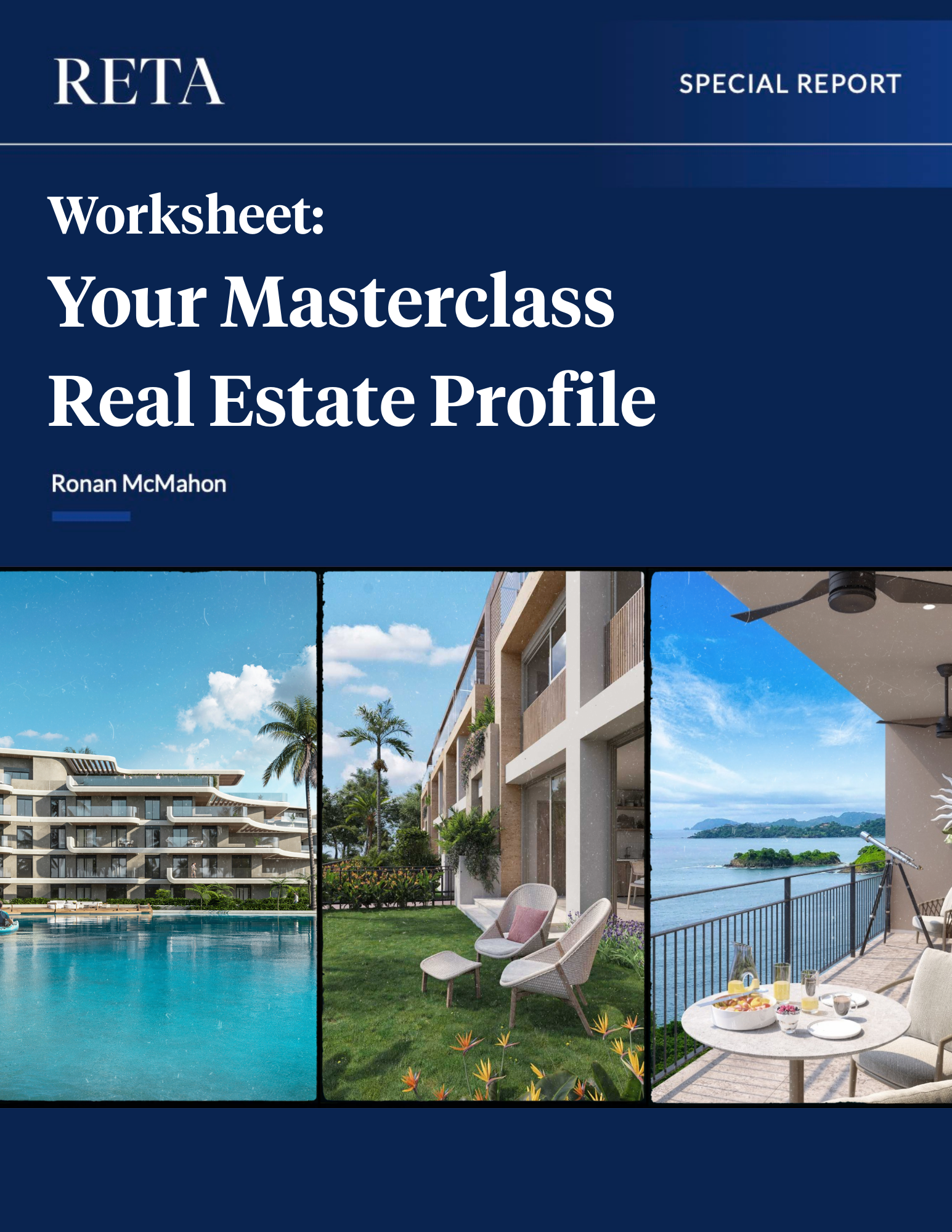 Worksheet Your Masterclass Real Estate Profile
